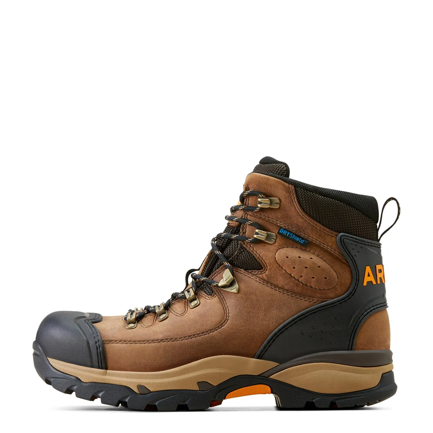 Endeavor 6 inch Soft-Toe Waterproof Work Boot Dusted Brown