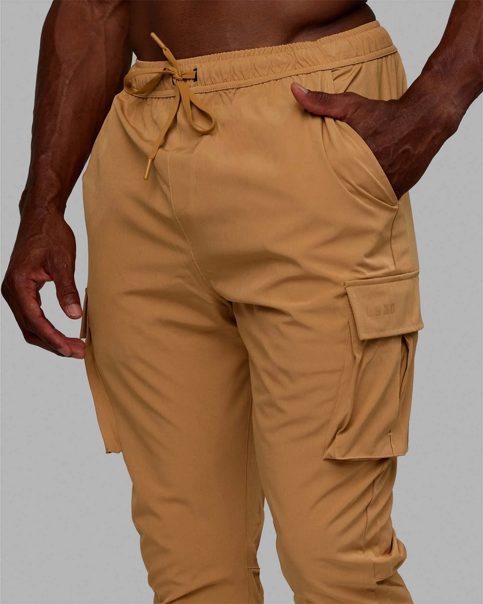 Energy Stretch Performance Cargo Joggers - Latte