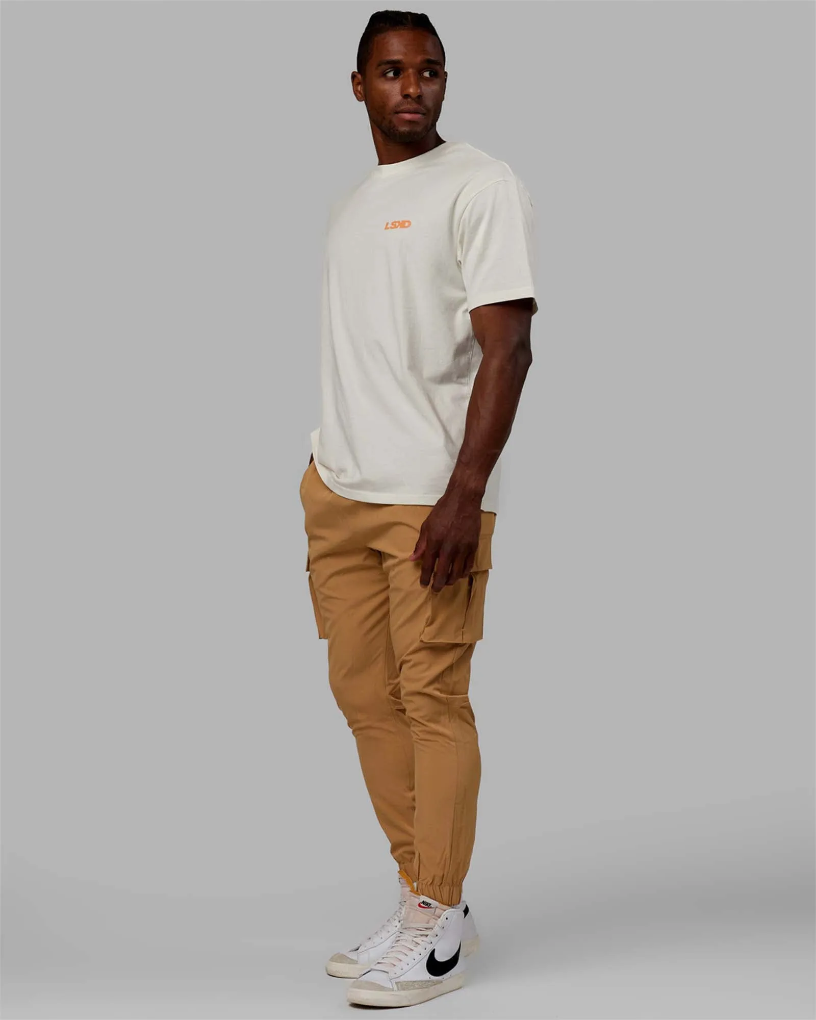 Energy Stretch Performance Cargo Joggers - Latte