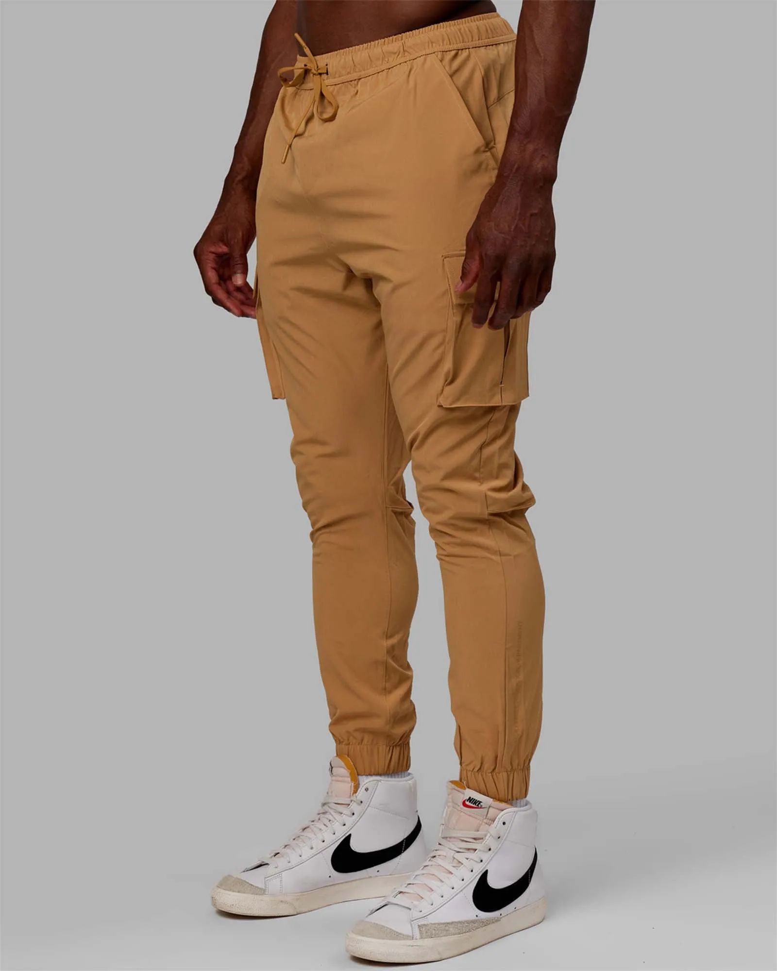 Energy Stretch Performance Cargo Joggers - Latte