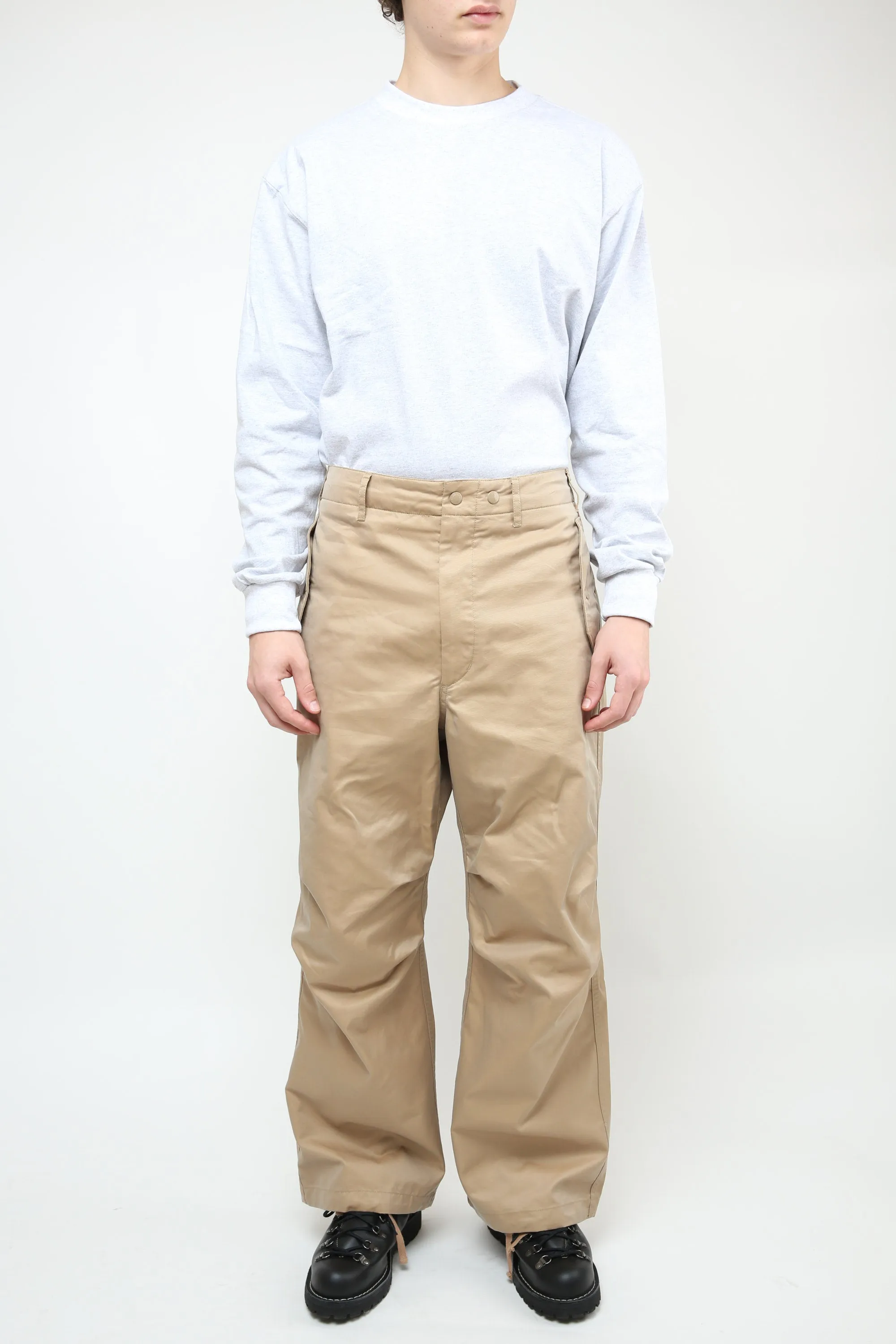 Engineered Garments x Totem EXCLUSIVE Over Pant - Khaki PC Iridescent Twill