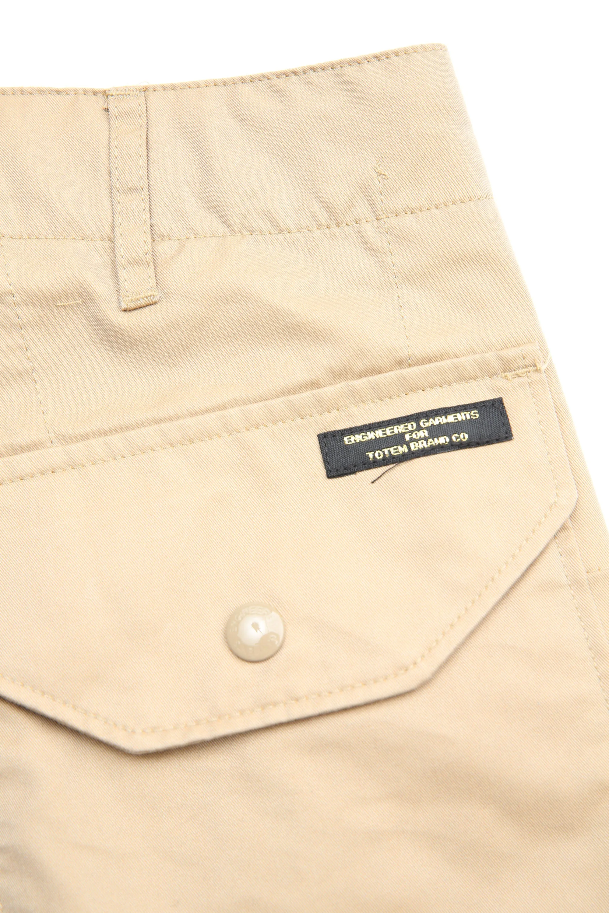 Engineered Garments x Totem EXCLUSIVE Over Pant - Khaki PC Iridescent Twill