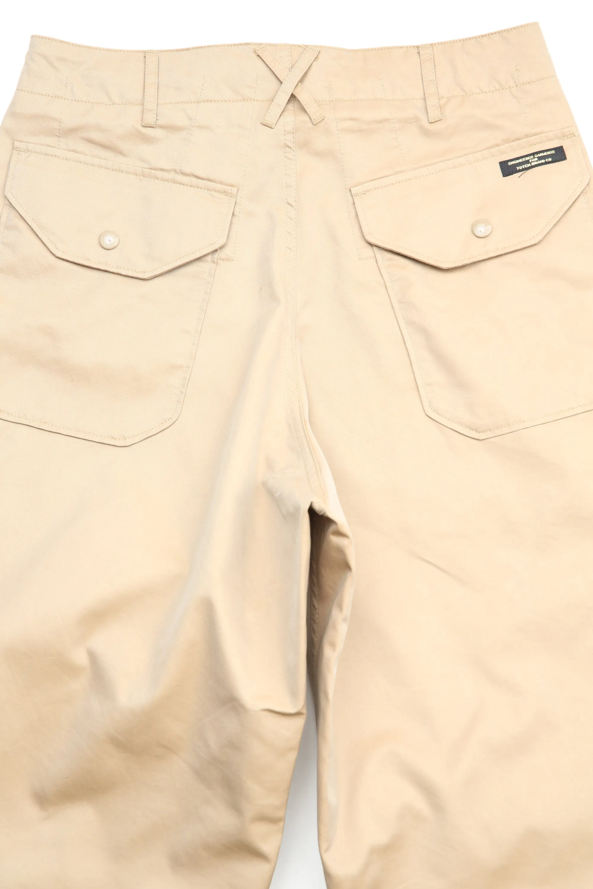 Engineered Garments x Totem EXCLUSIVE Over Pant - Khaki PC Iridescent Twill