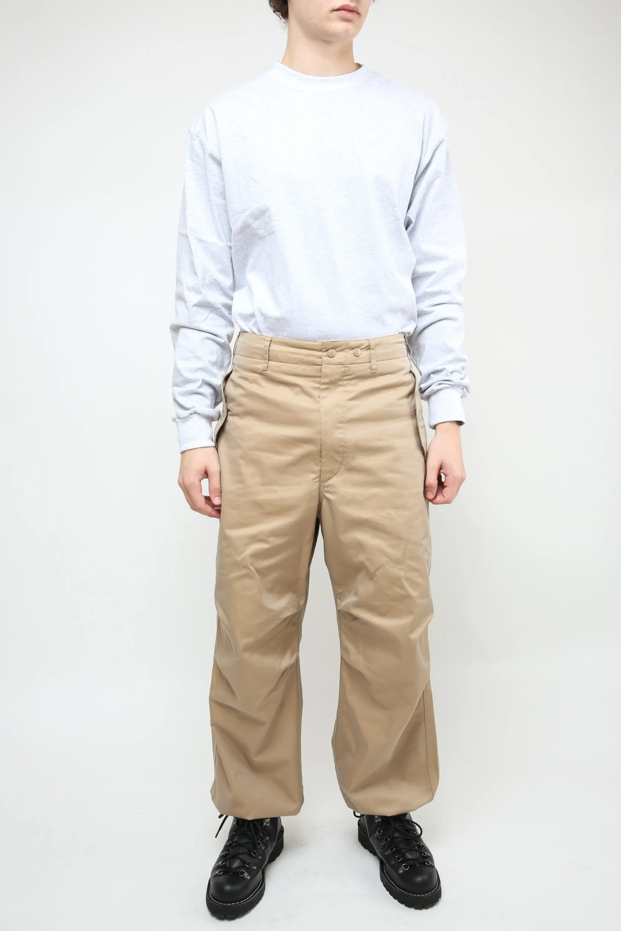 Engineered Garments x Totem EXCLUSIVE Over Pant - Khaki PC Iridescent Twill