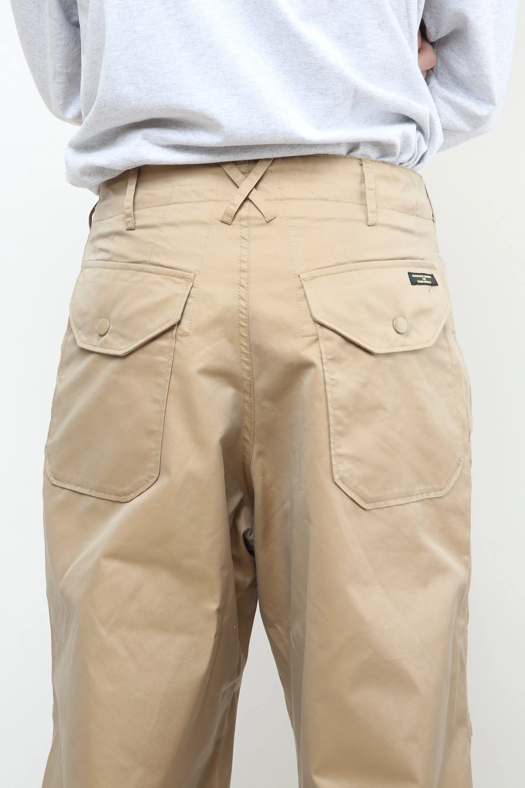 Engineered Garments x Totem EXCLUSIVE Over Pant - Khaki PC Iridescent Twill