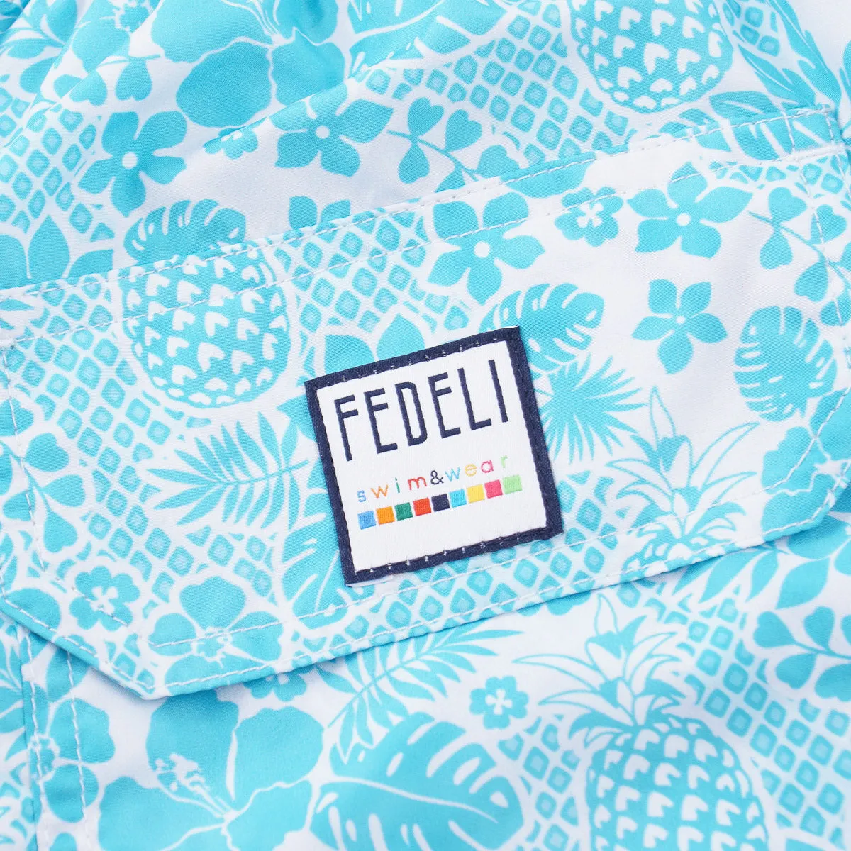 Fedeli 'Madeira' Printed Swim Trunks