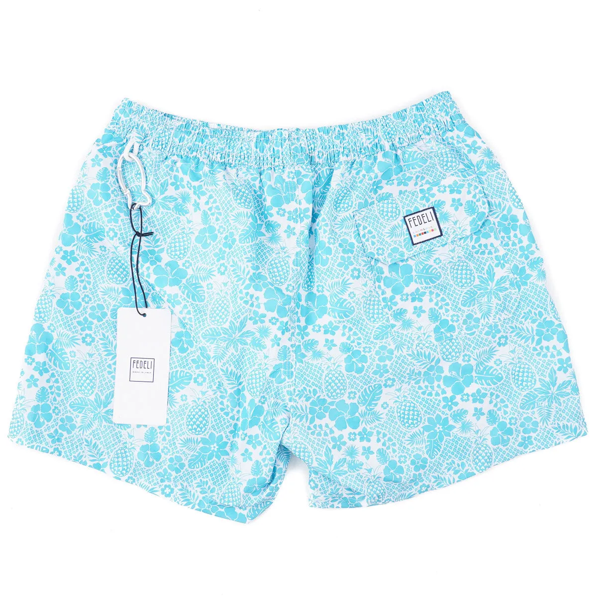 Fedeli 'Madeira' Printed Swim Trunks