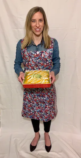 *Flowers Apron $60