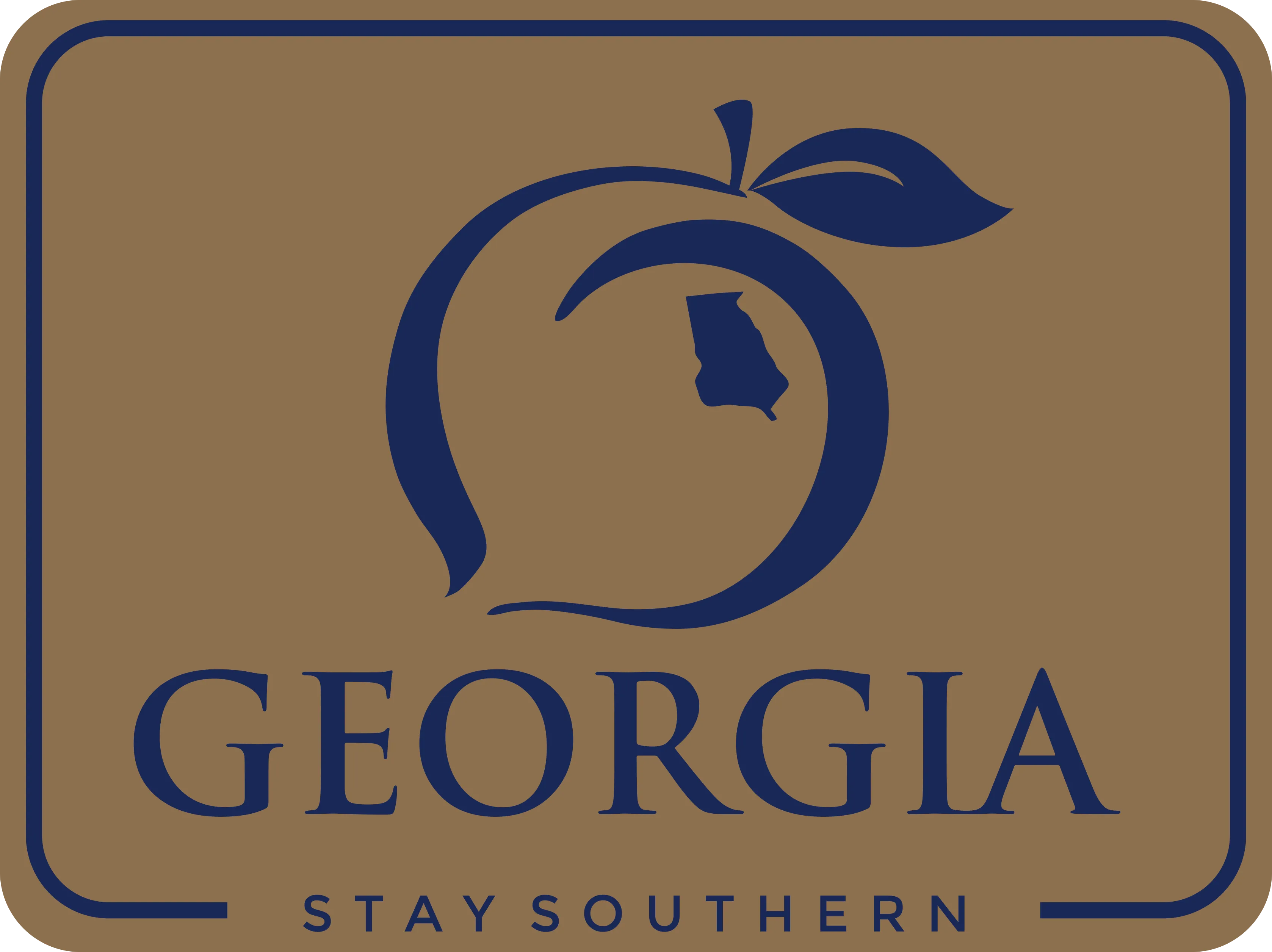 Georgia Patch Decal