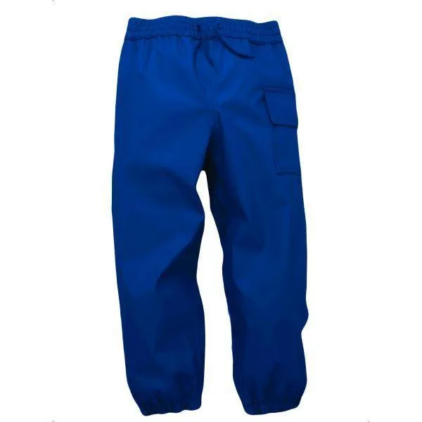 Hatley Boys Navy Rain Pants Navy (100% Waterproof)