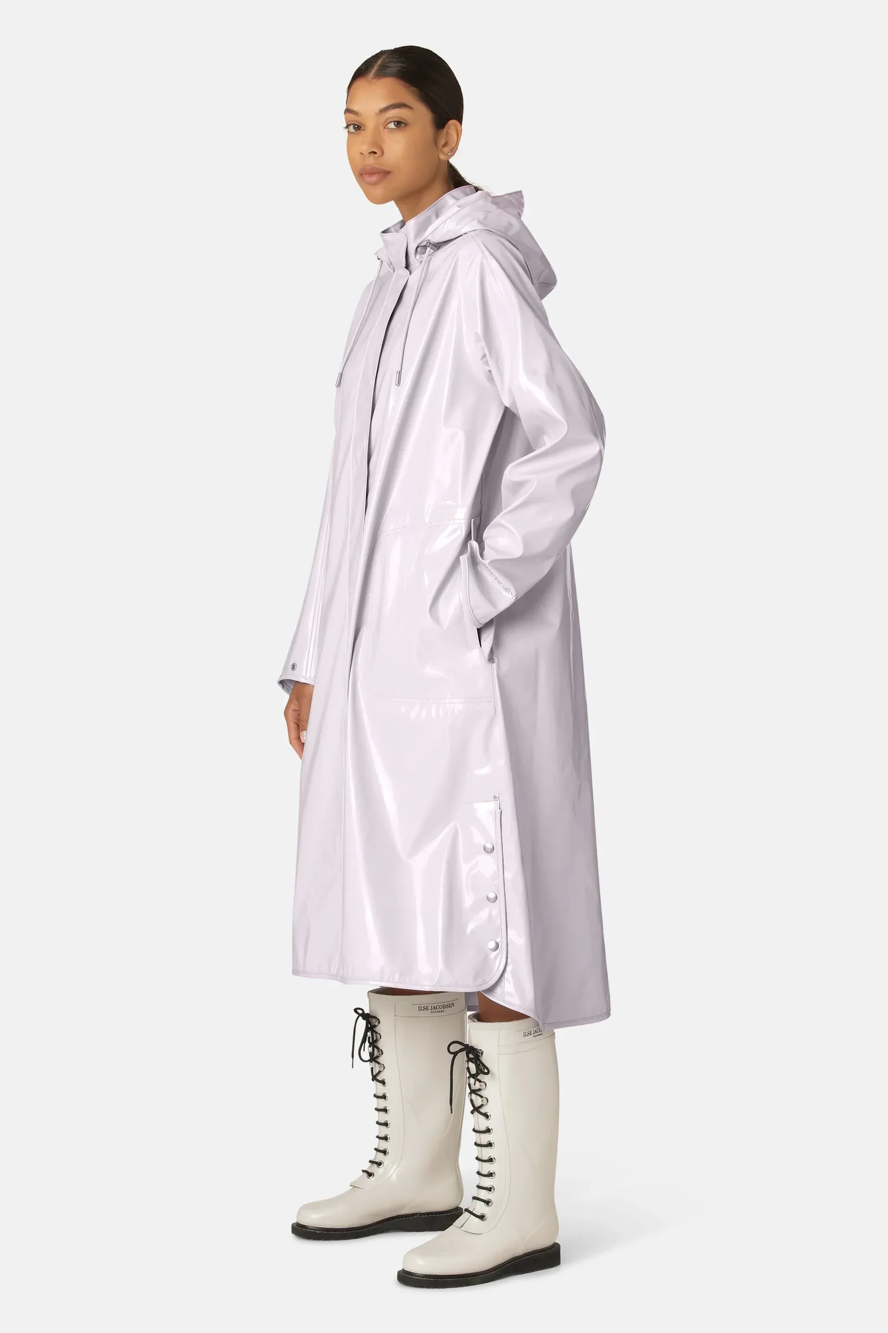 Ilse Jacobsen Rain 71G Thistle Coat