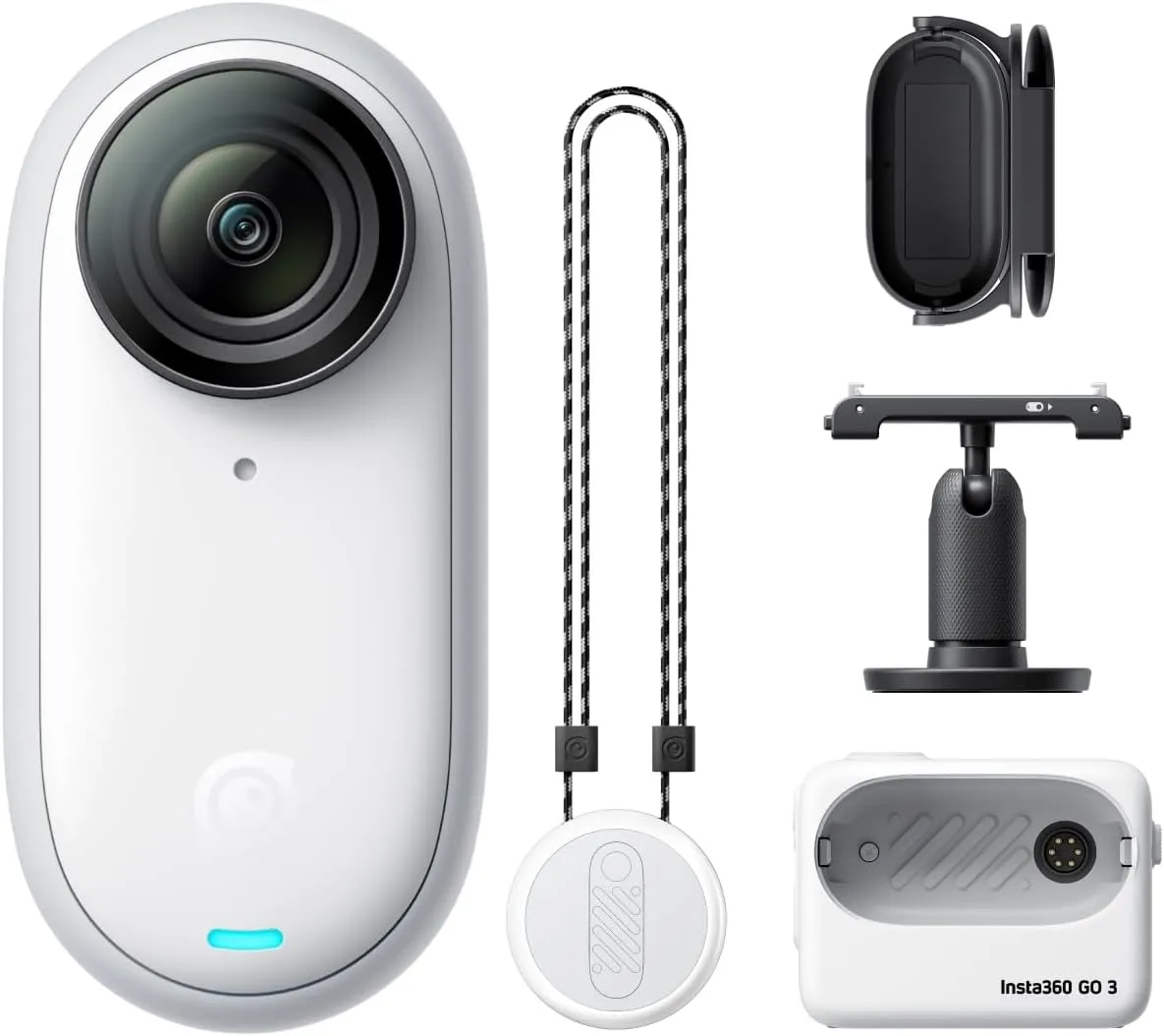 Insta360 GO 3 - The Tiny Mighty Action Camera (128GB) | Multifunctional Action Pod | Super Charged Battery | Waterproof