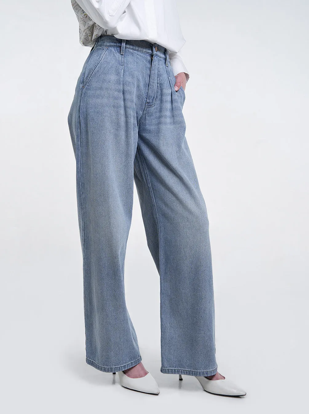 JESSIE DENIM PANTS LIGHT BLUE