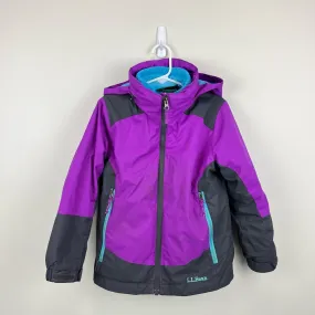 L.L. Bean Kids 3 in 1 All Season Winter Jacket Medium 5-6