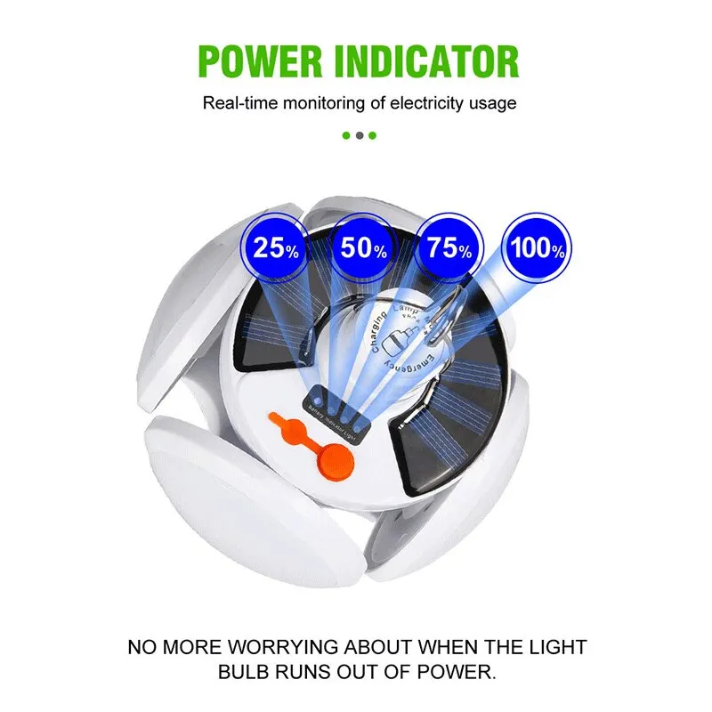 Luces Bombilla LED exterior Luz solar