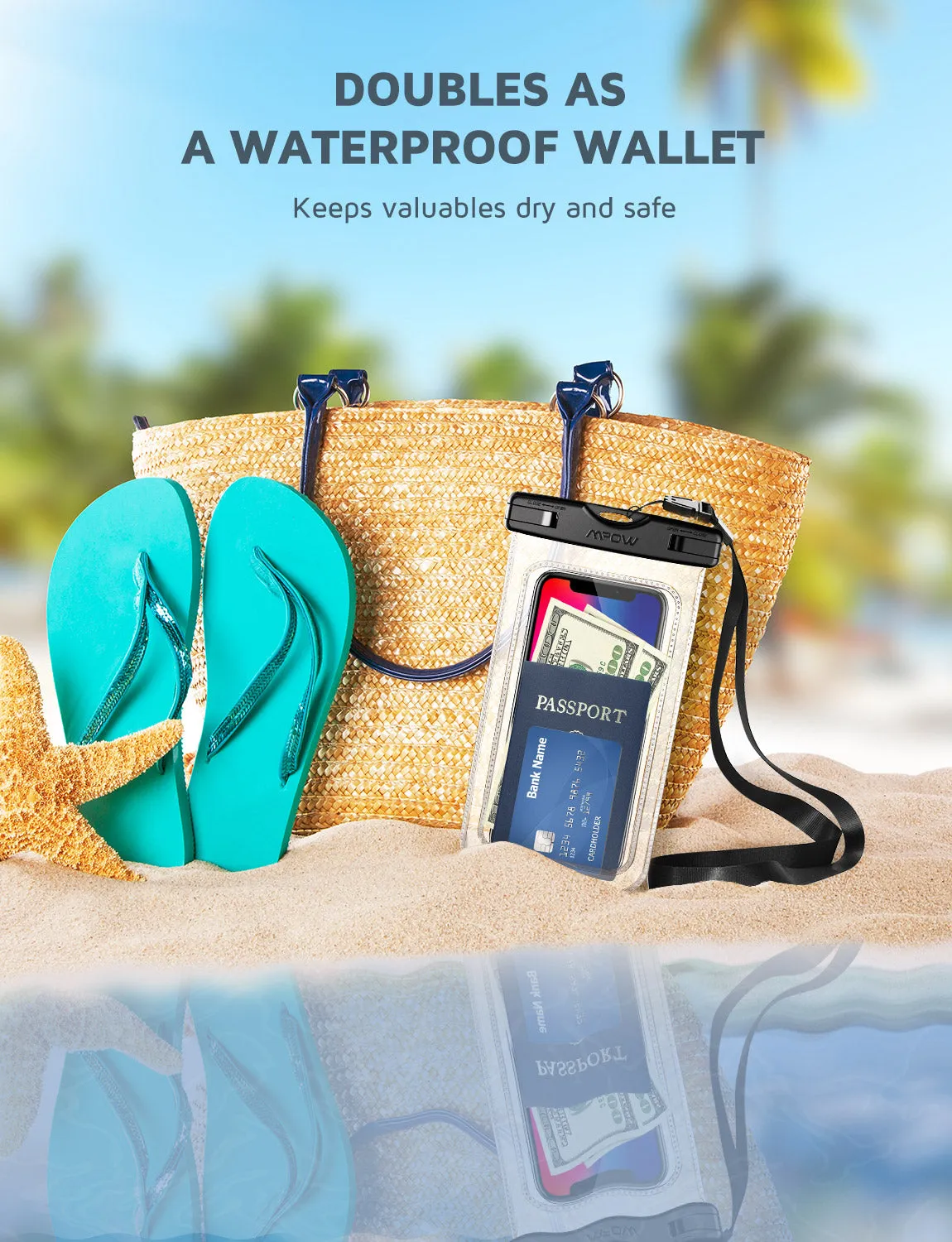 MPOW PA097A Waterproof Phone Pouch