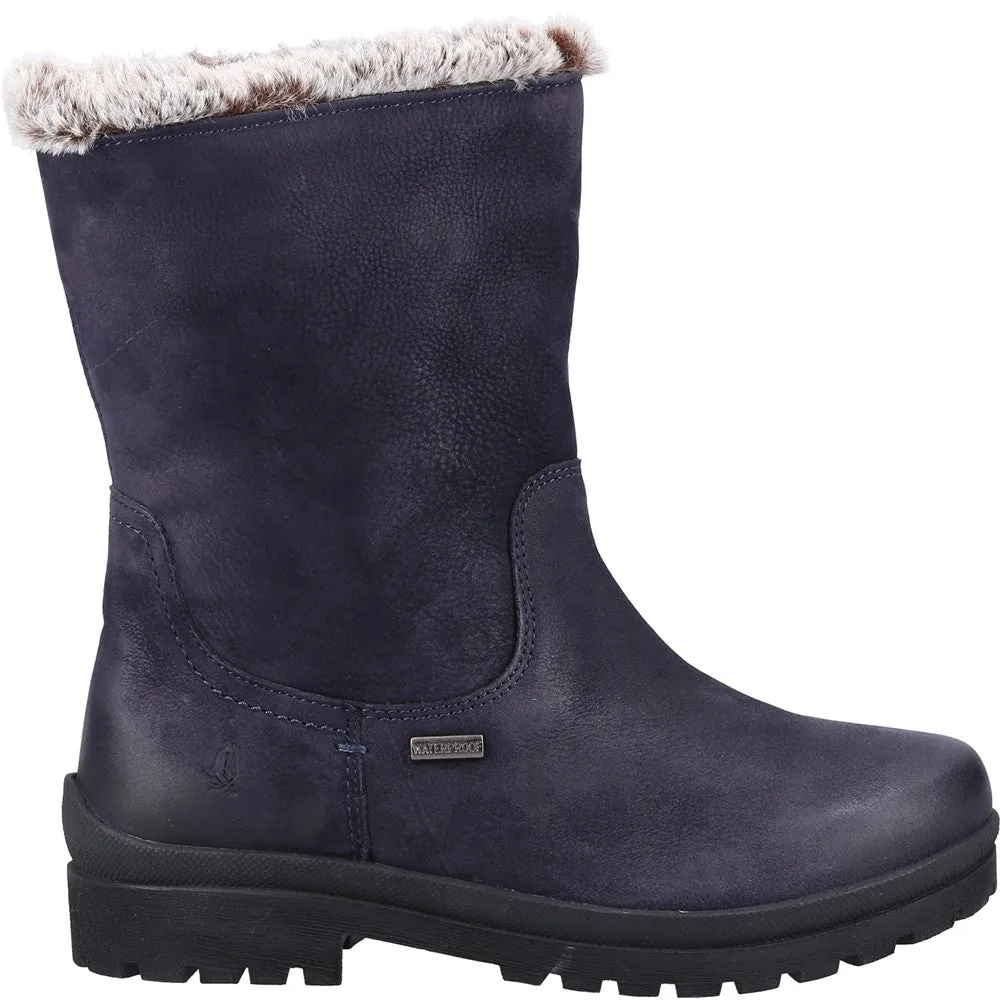 Navy Alice Mid Boots