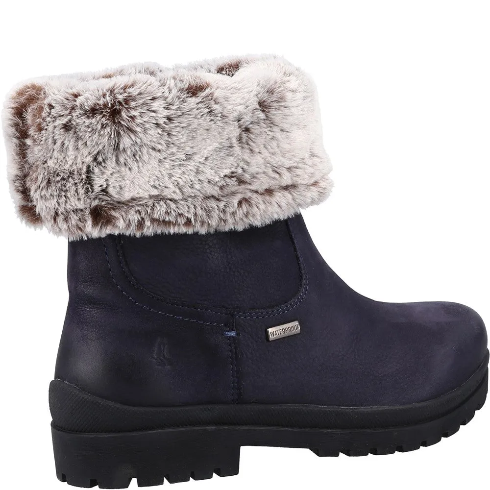 Navy Alice Mid Boots