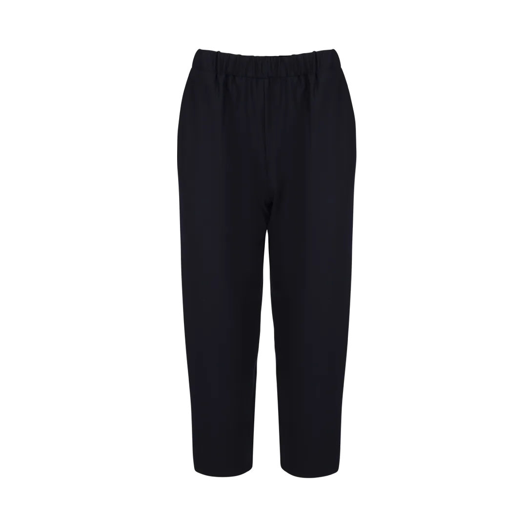 Navy Blue Carrot Pants