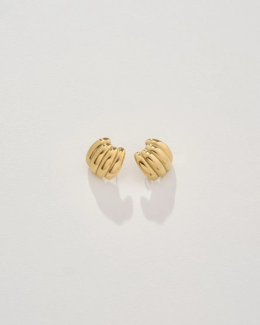 Nova Earrings in Gold