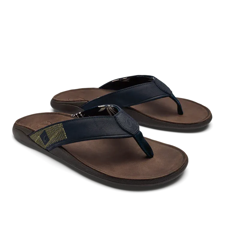 OluKai Tuahine Sandal - Trench Blue