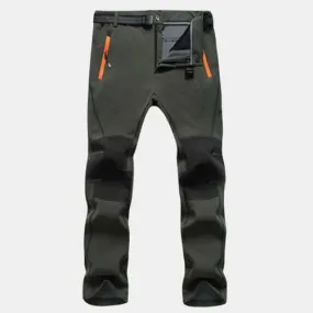 Outdoor Casual Waterproof Warm Assault Pants Thick Trousers