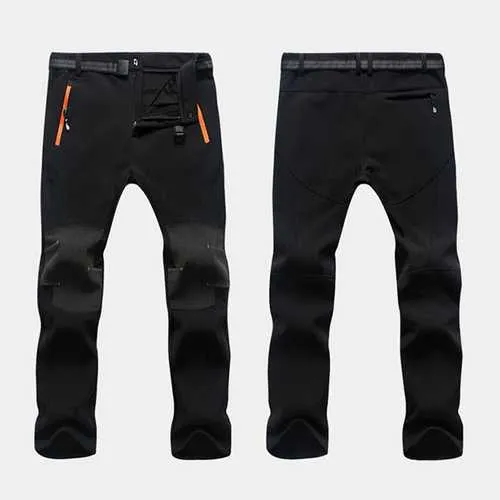 Outdoor Casual Waterproof Warm Assault Pants Thick Trousers