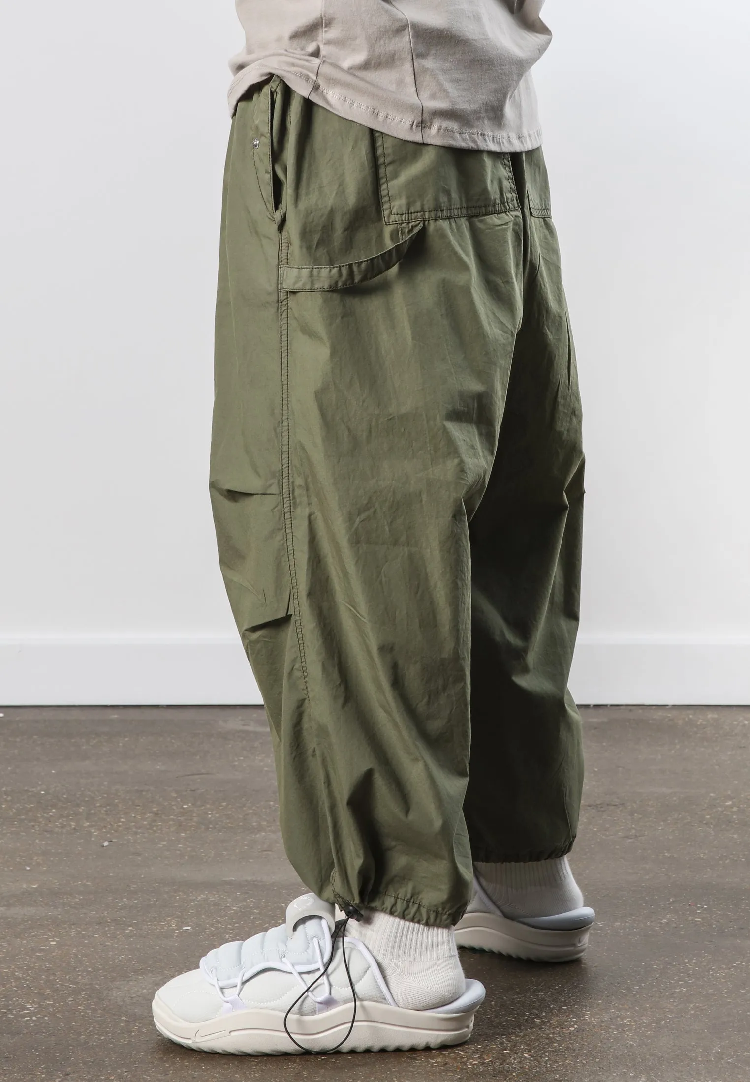 PARACHUTE PANTS KHAKI