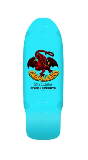 Powell Peralta BONES BRIGADE™ Caballero - Series 15 - Light Blue Reissue Skateboard deck Preorder- Tabla