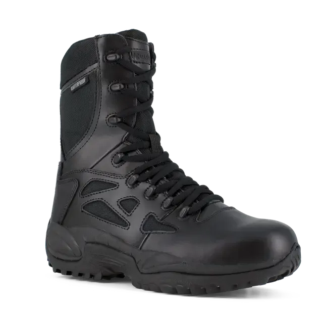 Rapid Response Rb 8 Inch Soft-Toe Waterproof Side Zip Tactical Stealth Boot