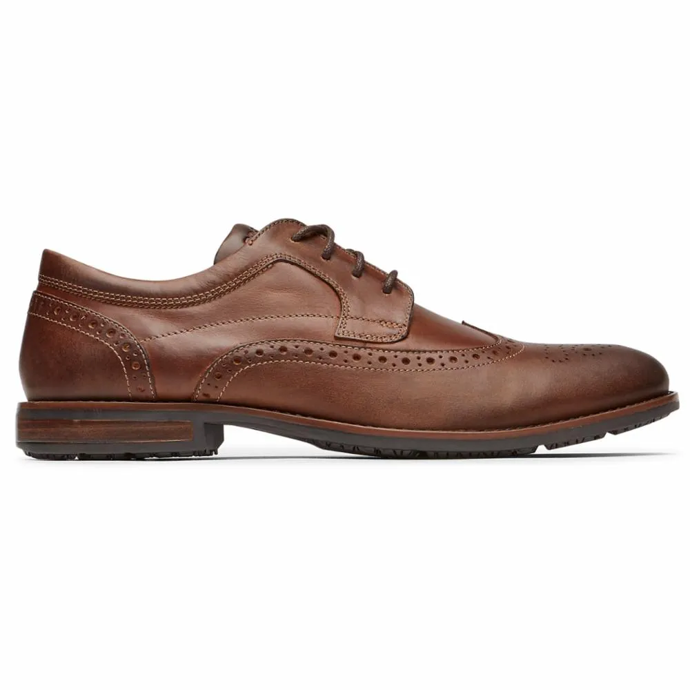 Rockport Men DUSTYN WINGTIP SPICE