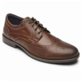 Rockport Men DUSTYN WINGTIP SPICE