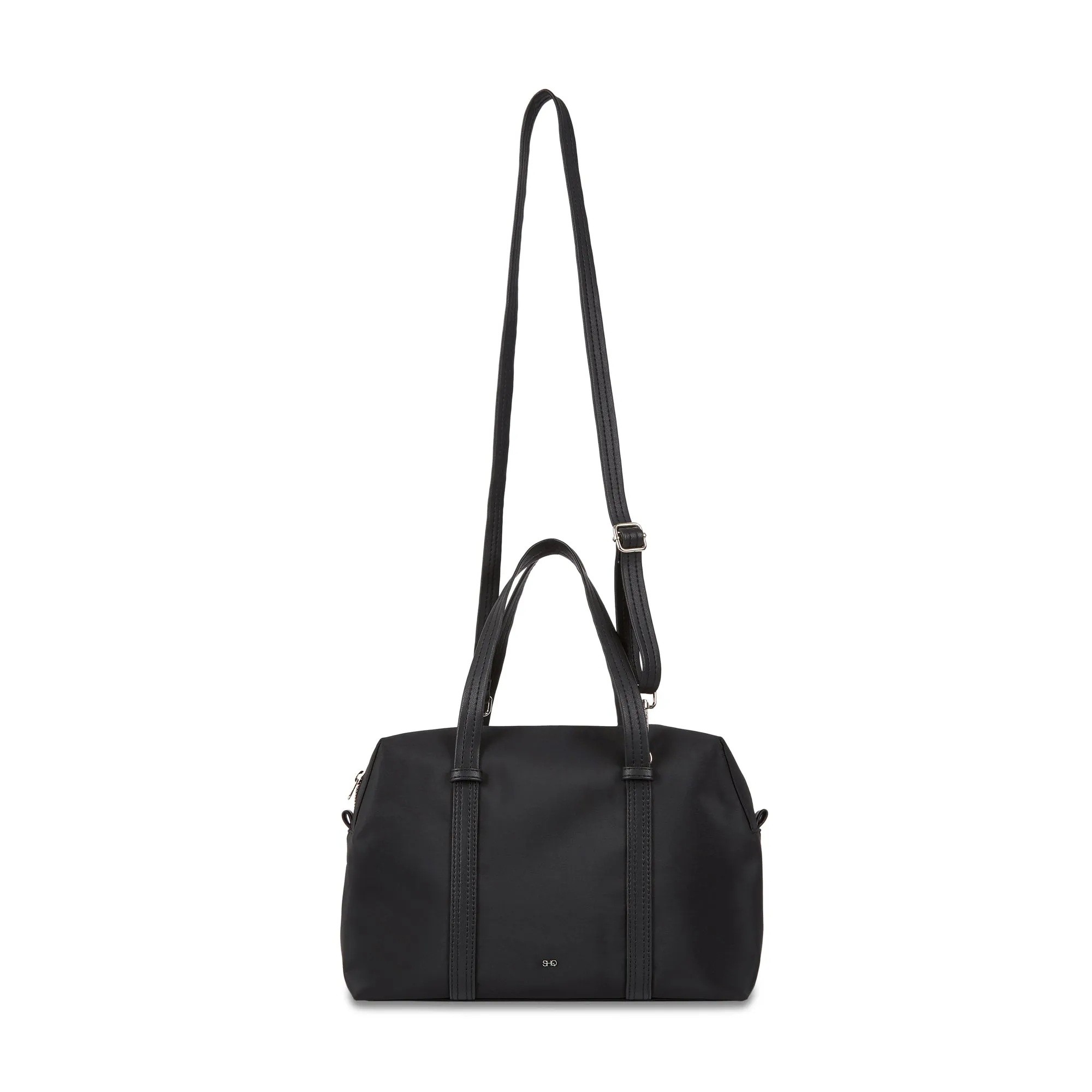 ROME NYLON HAND AND SLING BAG BLACK