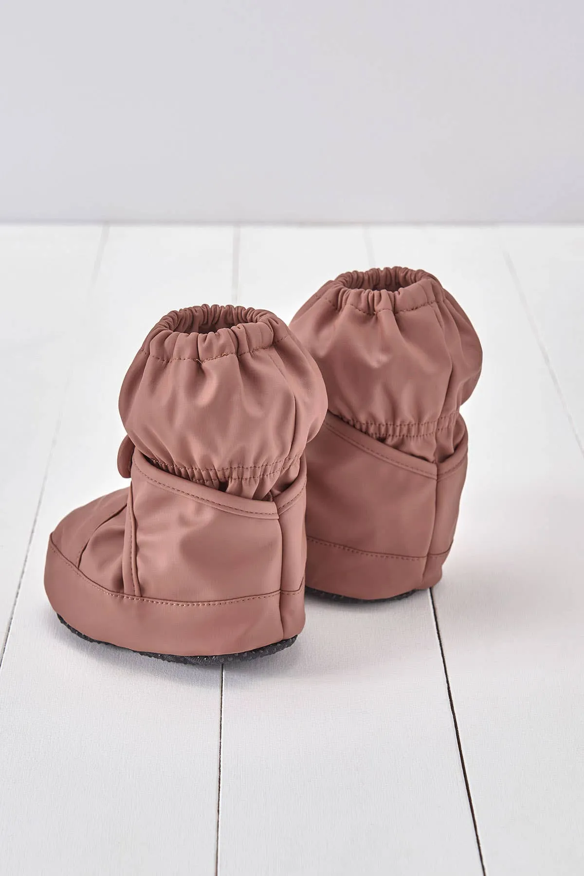 Rose PU Waterproof Bootie