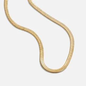 Sarya Snake Chain Gold Necklace