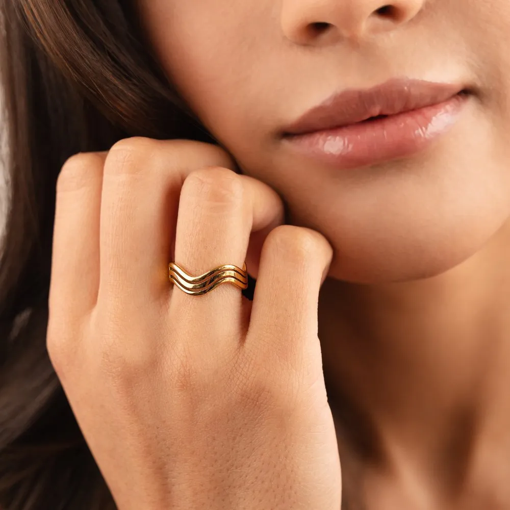 Siren Gold Ring