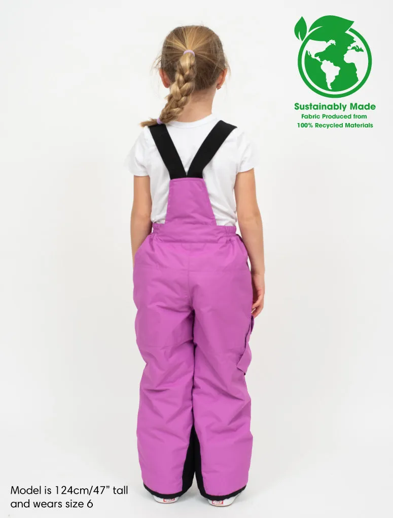 Snowrider Convertible Ski Overalls - Berry