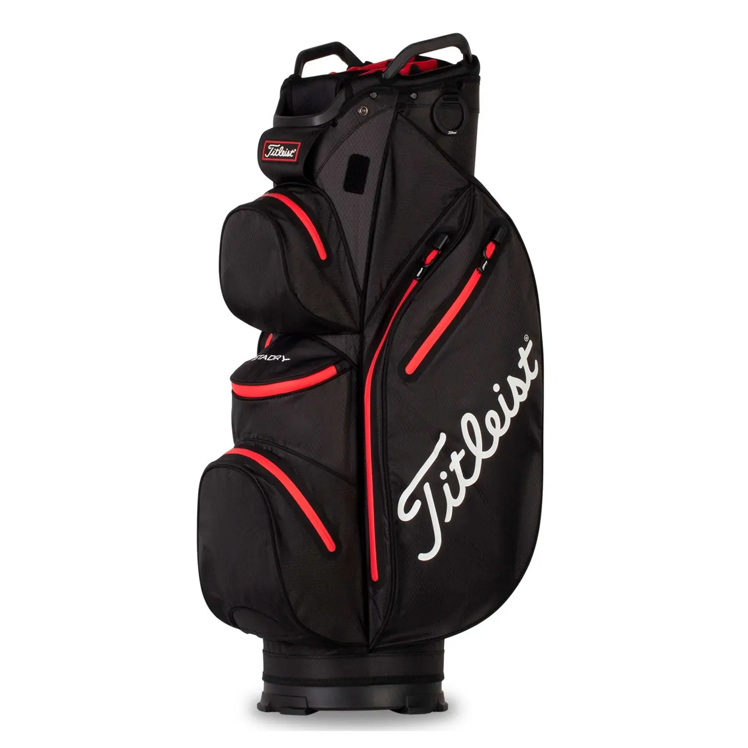 Titleist Cart 14 StaDry Golf Bag - Black/Red