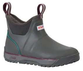 Xtratuf Women's 6" Ankle Deck Boot Ice Rubber Dark Shadow